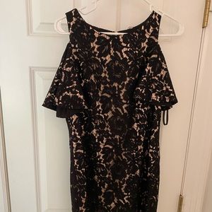 Nordstorm Black Lace Womens Dress
